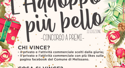 BANDO DI CONCORSO &ldquo;L&rsquo;ADDOBBO PIU&rsquo; BELLO &ndash; 2&deg; EDIZ...