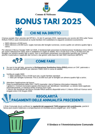 BONUS TARI 2025