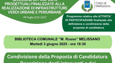 SELEZIONE DI PROPOSTE PROGETTUALI FINALIZZATE ALLA REALIZZAZIONE DI INFRASTRU...