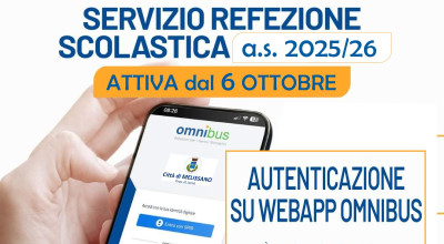 SERVIZIO DI REFEZIONE SCOLASTICA NUOVO SISTEMA INFORMATIZZATO A.S. 2025/2026